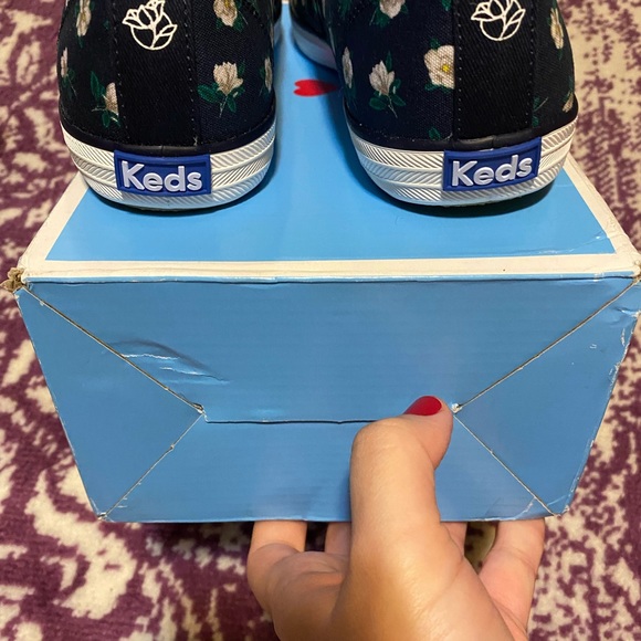 Summer Vibes!  KEDS ❤️ DRAPER JAMES MAGNOLIA NAVY NWB 8 - Picture 8 of 10